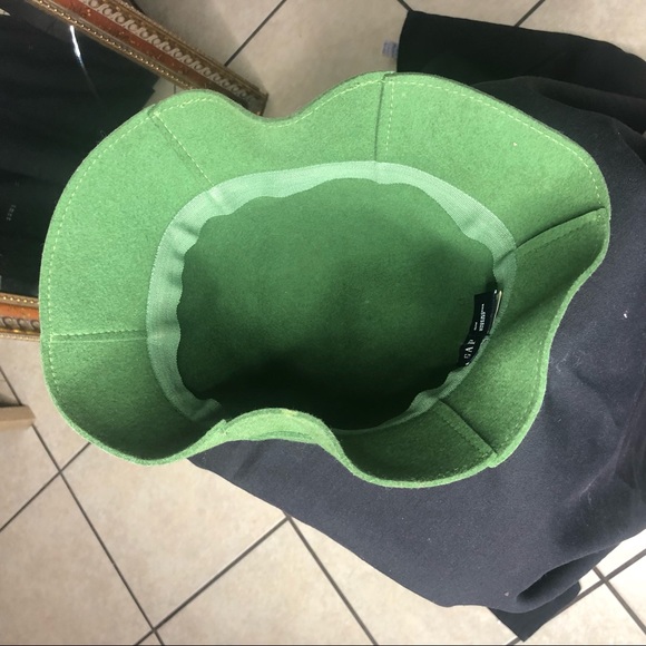 💵3/$20 Cute Green Wool bucket hat by Gap. Sz S/m - Picture 7 of 7